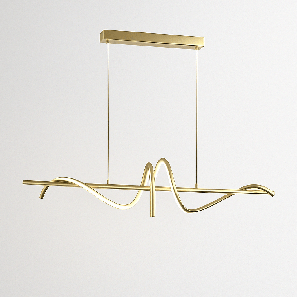 Lara Modern Luxury LED Minimalist Ceiling Light - Taklampa (Gold) – Exklusiv belysning från Lumixy