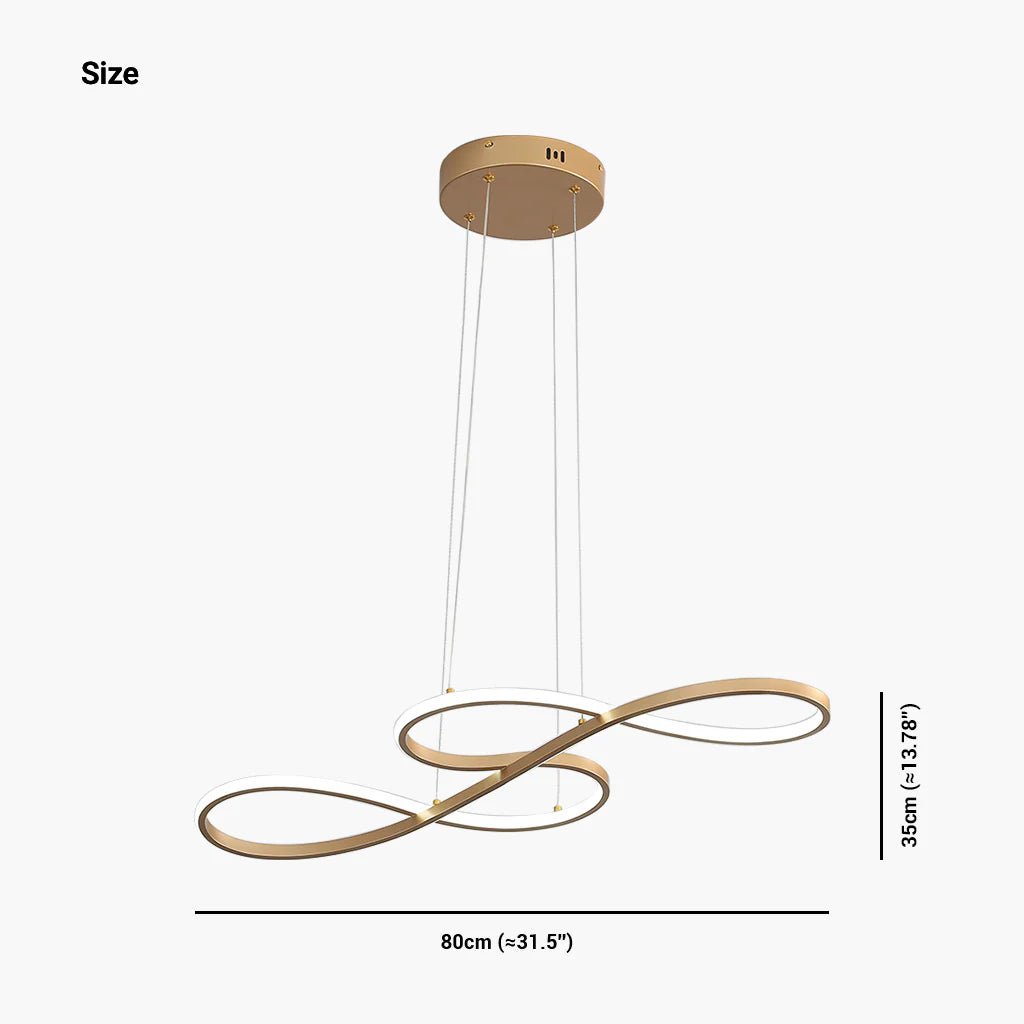 Infinty Modern LED Pendant Light - Taklampa – Exklusiv belysning från Lumixy