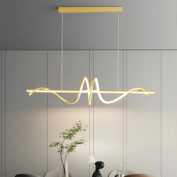 Lara Modern Luxury LED Minimalist Ceiling Light - Taklampa (Gold) – Exklusiv belysning från Lumixy