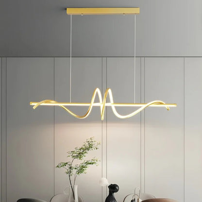 Lara Modern Luxury LED Minimalist Ceiling Light - Taklampa (Gold) – Exklusiv belysning från Lumixy