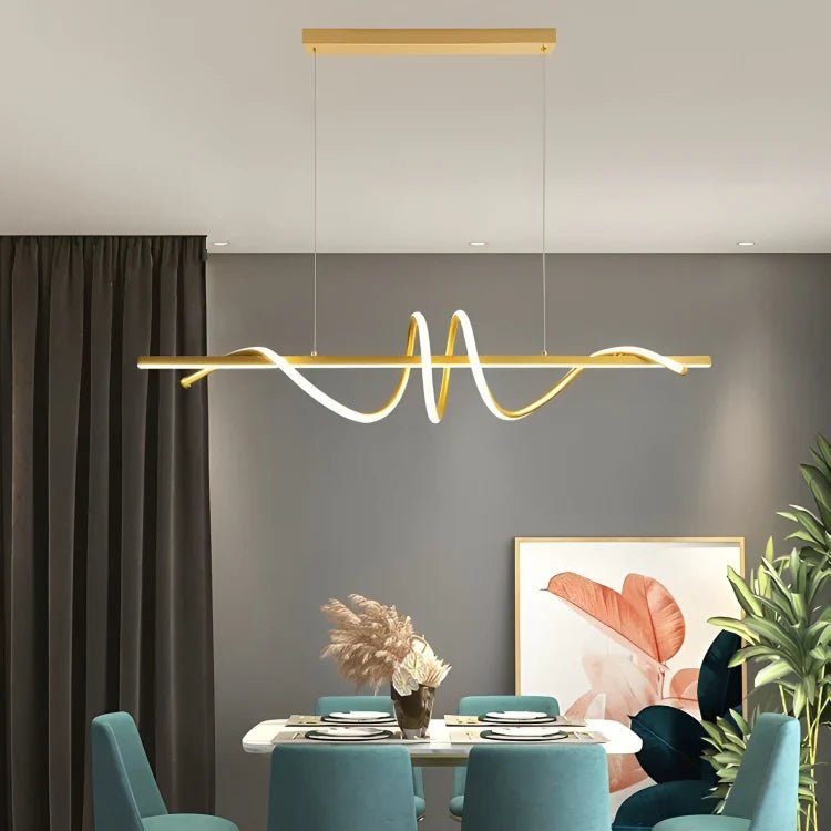 Lara Modern Luxury LED Minimalist Ceiling Light - Taklampa (Gold) – Exklusiv belysning från Lumixy