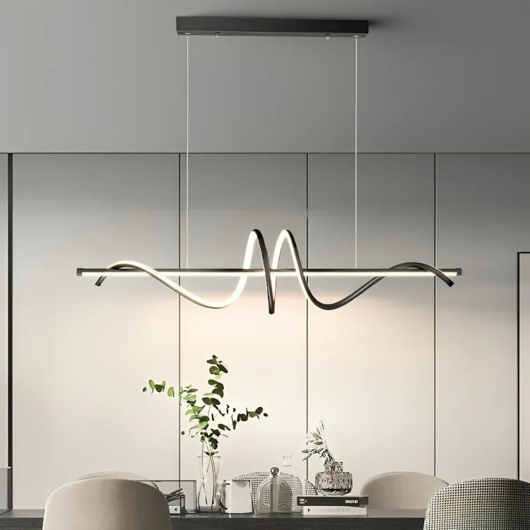 Lara Modern Luxury LED Minimalist Ceiling Light - Taklampa (Sand Black) – Exklusiv belysning från Lumixy