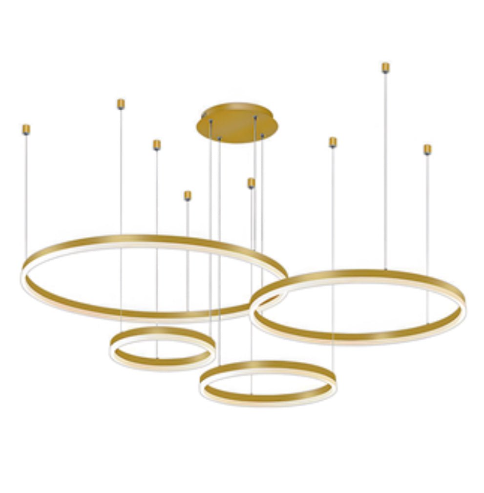 Lumi Rings Modern Luxury Minimalistic Ceiling Light – Exklusiv belysning från Lumixy
