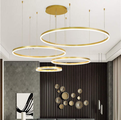Lumi Rings Modern Luxury Minimalistic Ceiling Light – Exklusiv belysning från Lumixy
