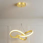 Lumy Modern LED Luxury Ceiling Light – Taklampa (Gold) – Exklusiv belysning från Lumixy