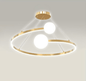 Orbital Modern Luxury LED Ceiling Light – Taklampa i Guld – Exklusiv belysning från Lumixy