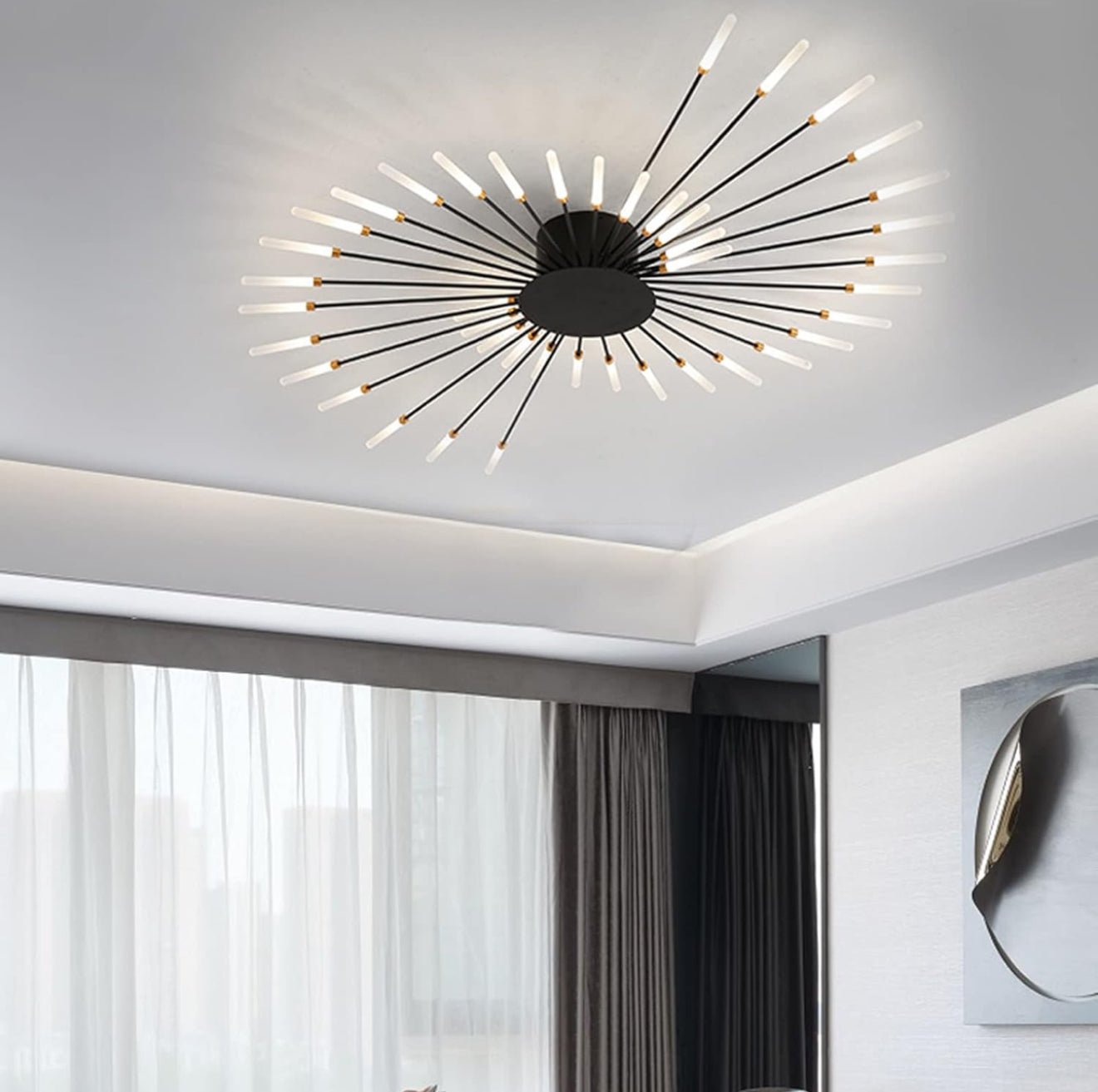 Radiance Modern Minimalistic Flush Mount Light – Exklusiv belysning från Lumixy