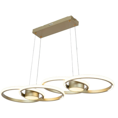 Rings Modern LED Luxury Ceiling Light – Taklampa (Gold) – Exklusiv belysning från Lumixy