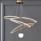 Sailor Rings Modern LED Luxury Ceiling Light - Taklampa Guld – Exklusiv belysning från Lumixy