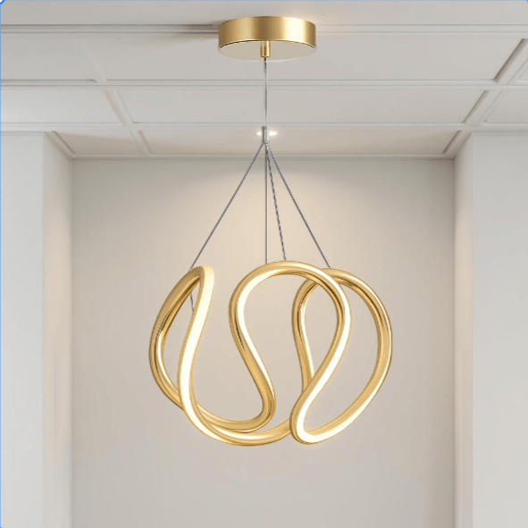 Superior Modern LED Luxury Ceiling Light – Taklampa (Gold) – Exklusiv belysning från Lumixy