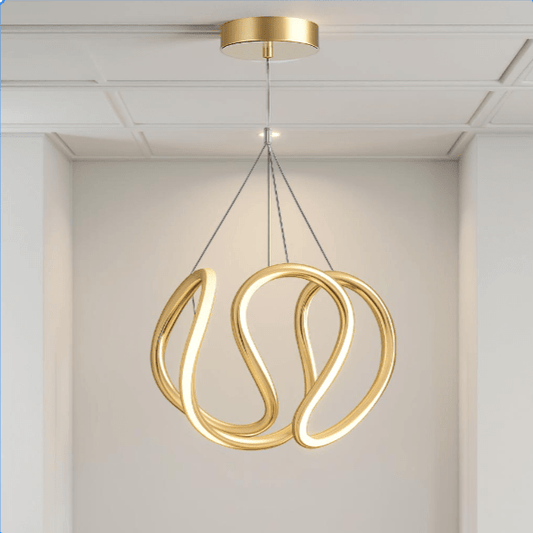Superior Modern LED Luxury Ceiling Light – Taklampa (Gold) – Exklusiv belysning från Lumixy