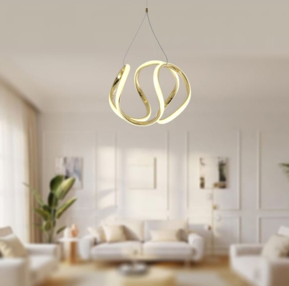 Superior Modern LED Luxury Ceiling Light – Taklampa (Gold) – Exklusiv belysning från Lumixy