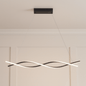 Swirl Modern LED Luxury Minimalist Ceiling Light – Taklampa (Matte black) – Exklusiv belysning från Lumixy