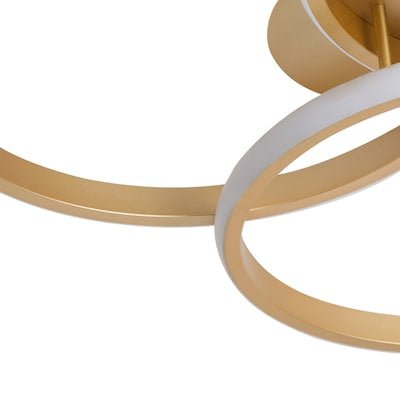 Triple Rings Modern LED Luxury Ceiling Light – Taklampa (Gold) – Exklusiv belysning från Lumixy