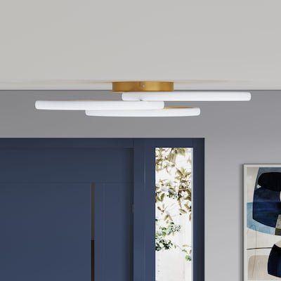 Triple Rings Modern LED Luxury Ceiling Light – Taklampa (Gold) – Exklusiv belysning från Lumixy
