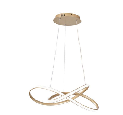 Twisted Modern LED Luxury Ceiling Light – Taklampa (Gold) – Exklusiv belysning från Lumixy
