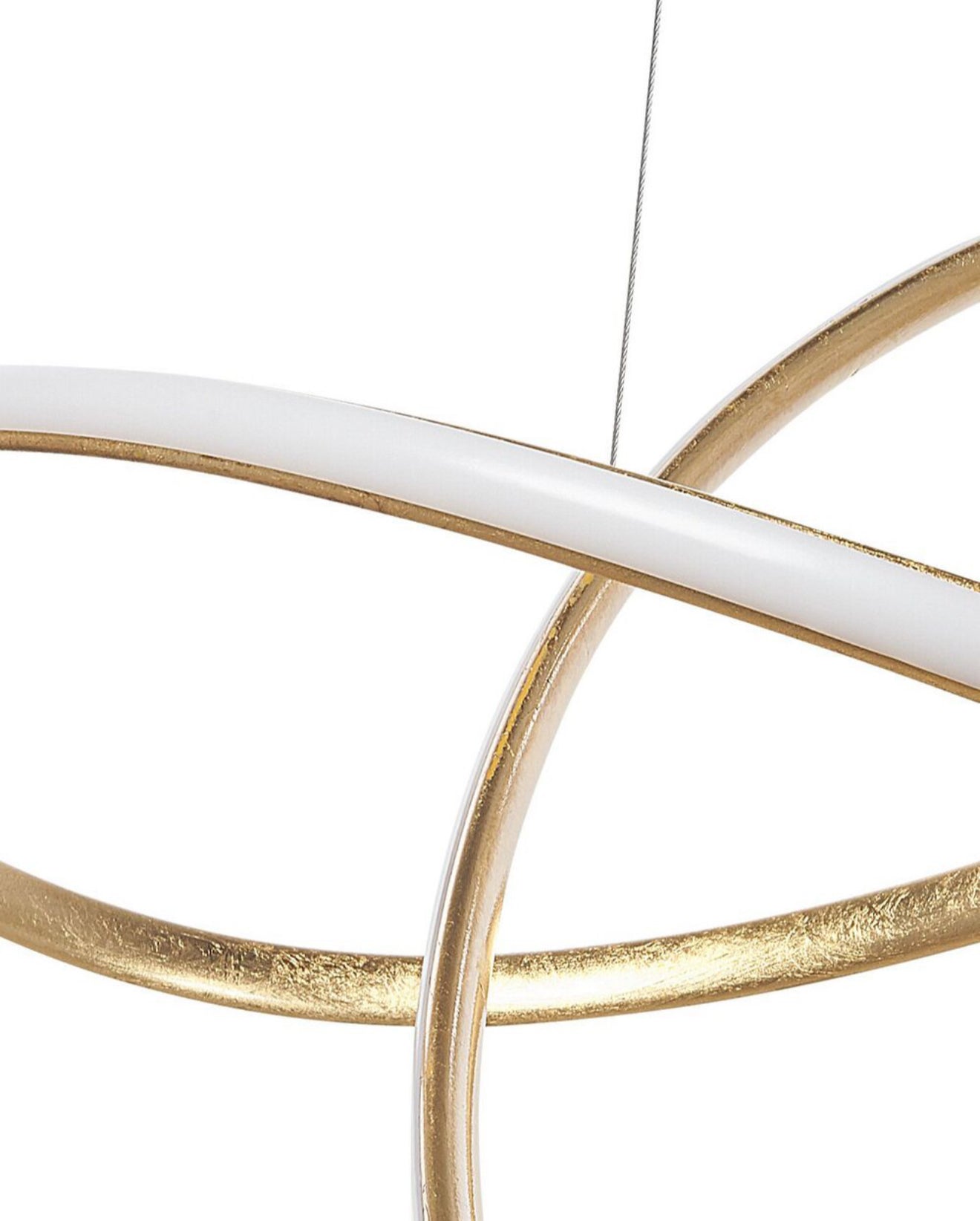 Twisted Modern LED Luxury Ceiling Light – Taklampa (Gold) – Exklusiv belysning från Lumixy