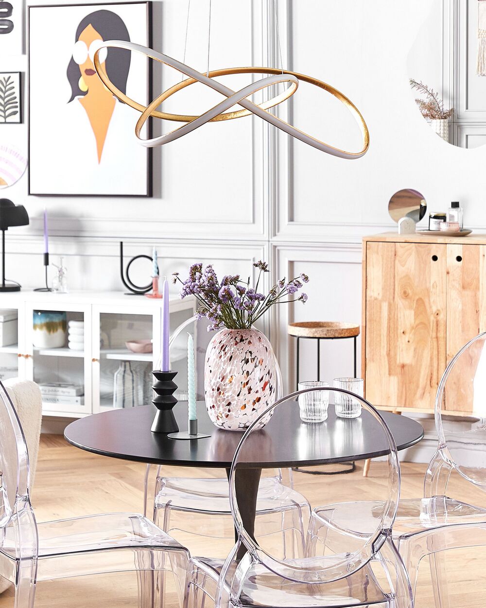 Twisted Modern LED Luxury Ceiling Light – Taklampa (Gold) – Exklusiv belysning från Lumixy